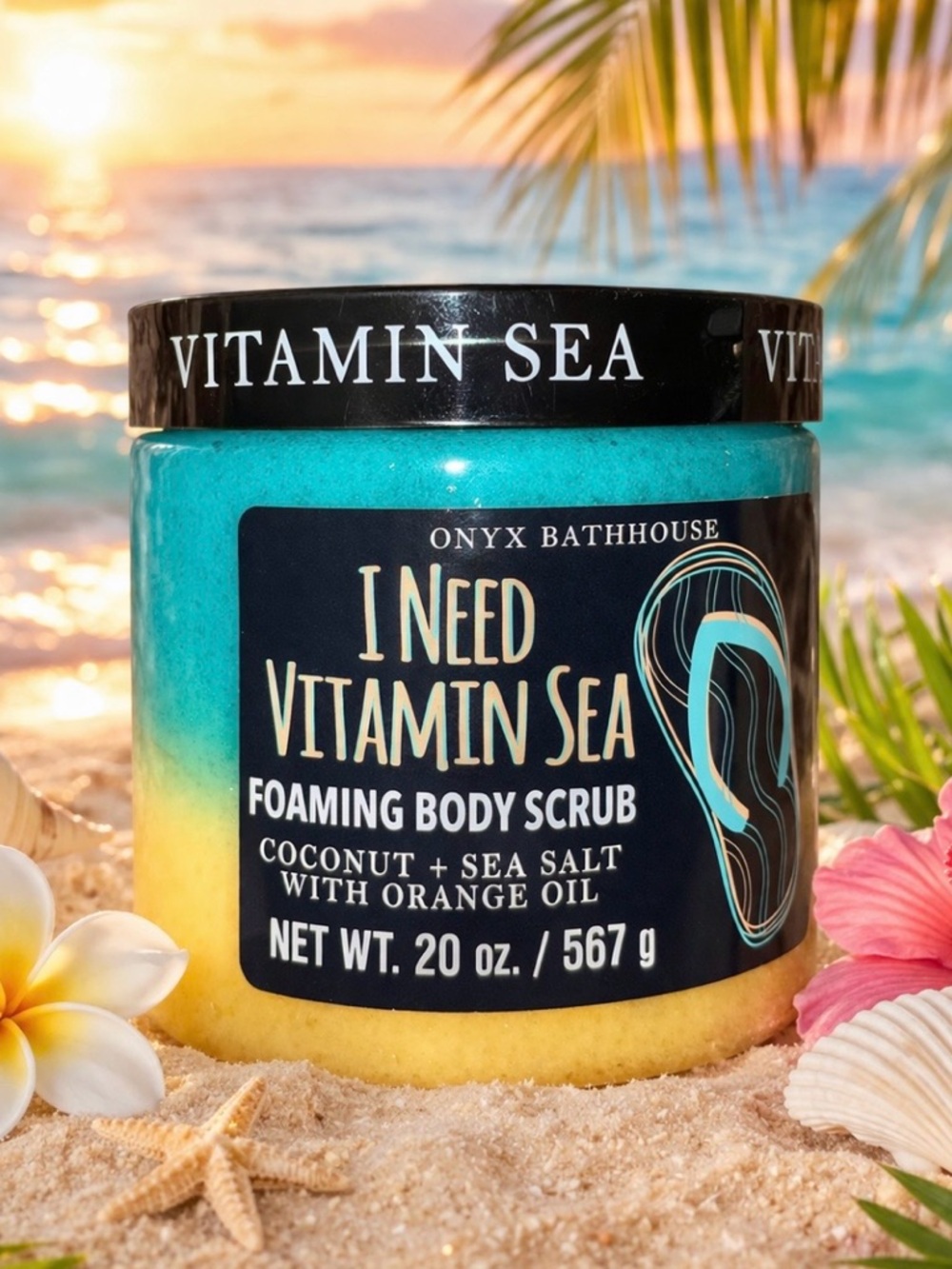 ONYX BATHHOUSE 
I Need Vitamin Sea Foaming Body Scrub